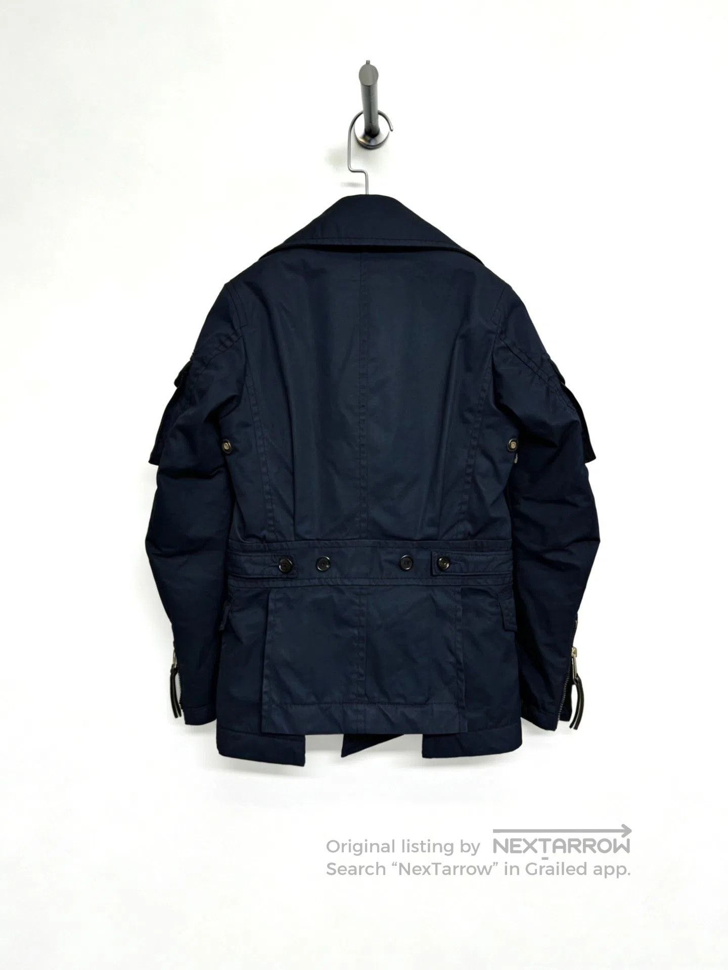 Dsquared2 Dsquared2 2007 Asymmetrical Naval Jacket. Size US XS / EU 42 / 0 - 2 Thumbnail