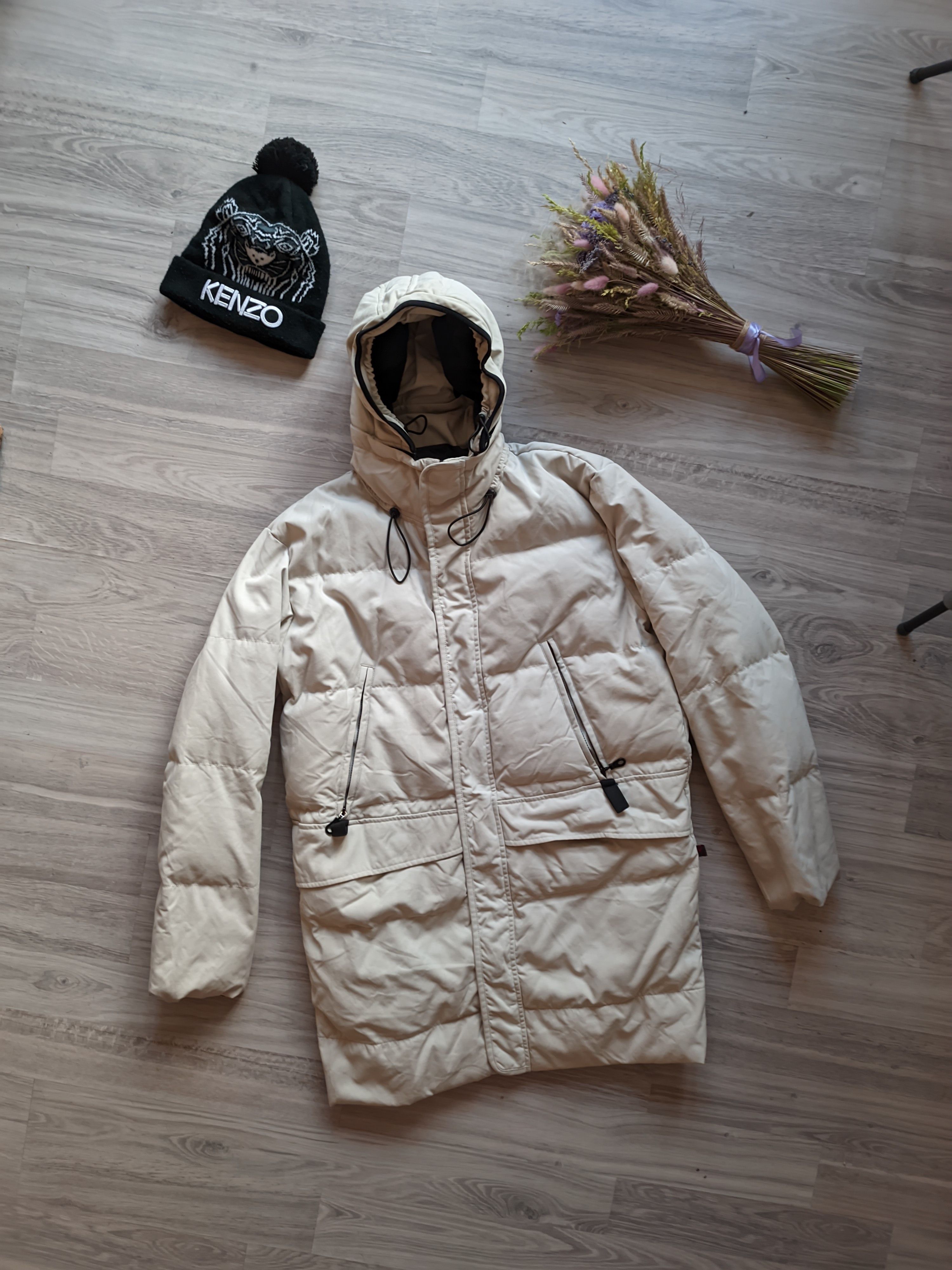 Diadora Diadora Vintage Down Parka Jacket nike umbro adidas puma Size US L / EU 52-54 / 3 - 3 Thumbnail