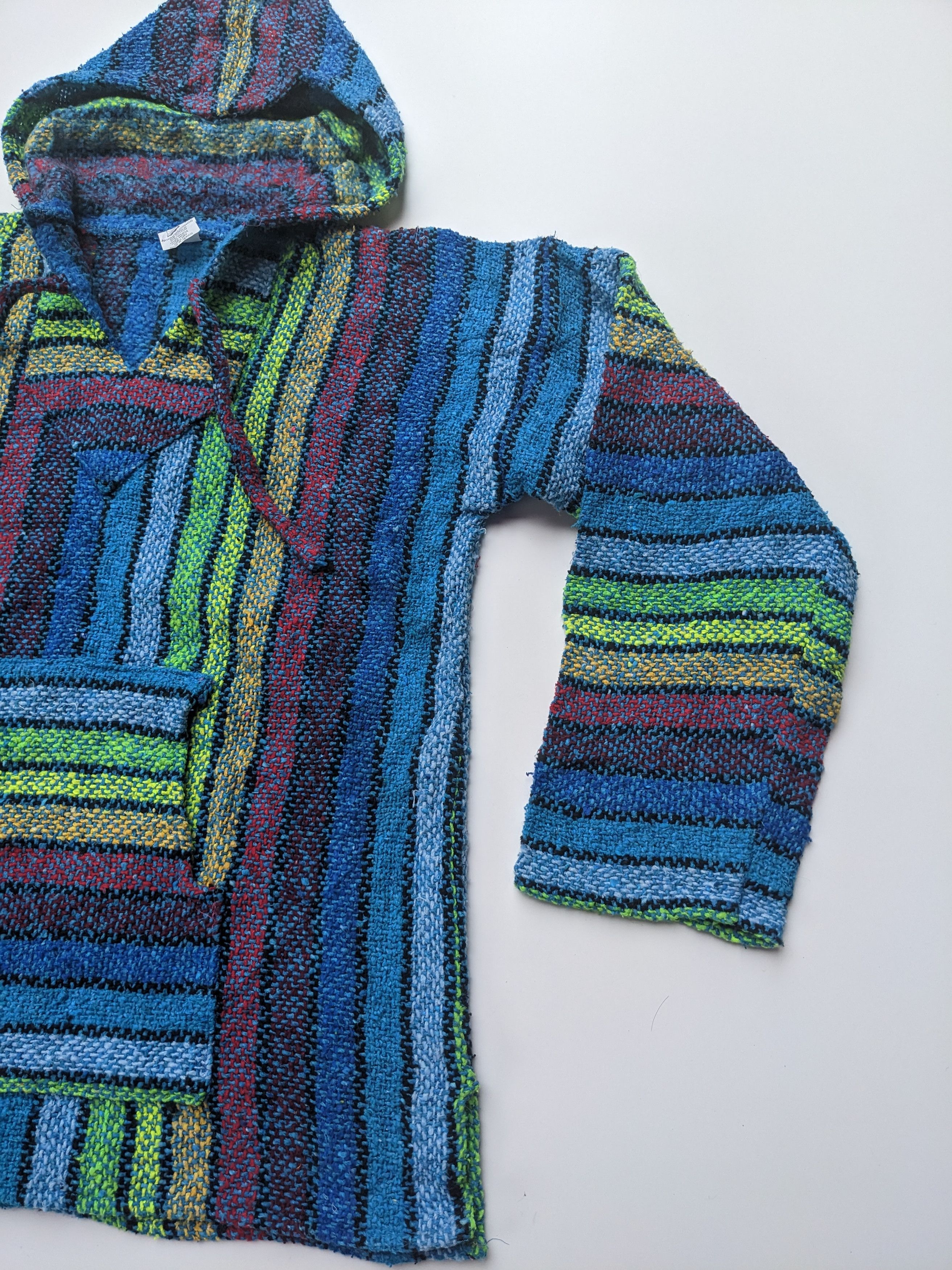 Mexicana × Vintage Vintage mexican ponchos hoodie Size US M / EU 48-50 / 2 - 2 Thumbnail