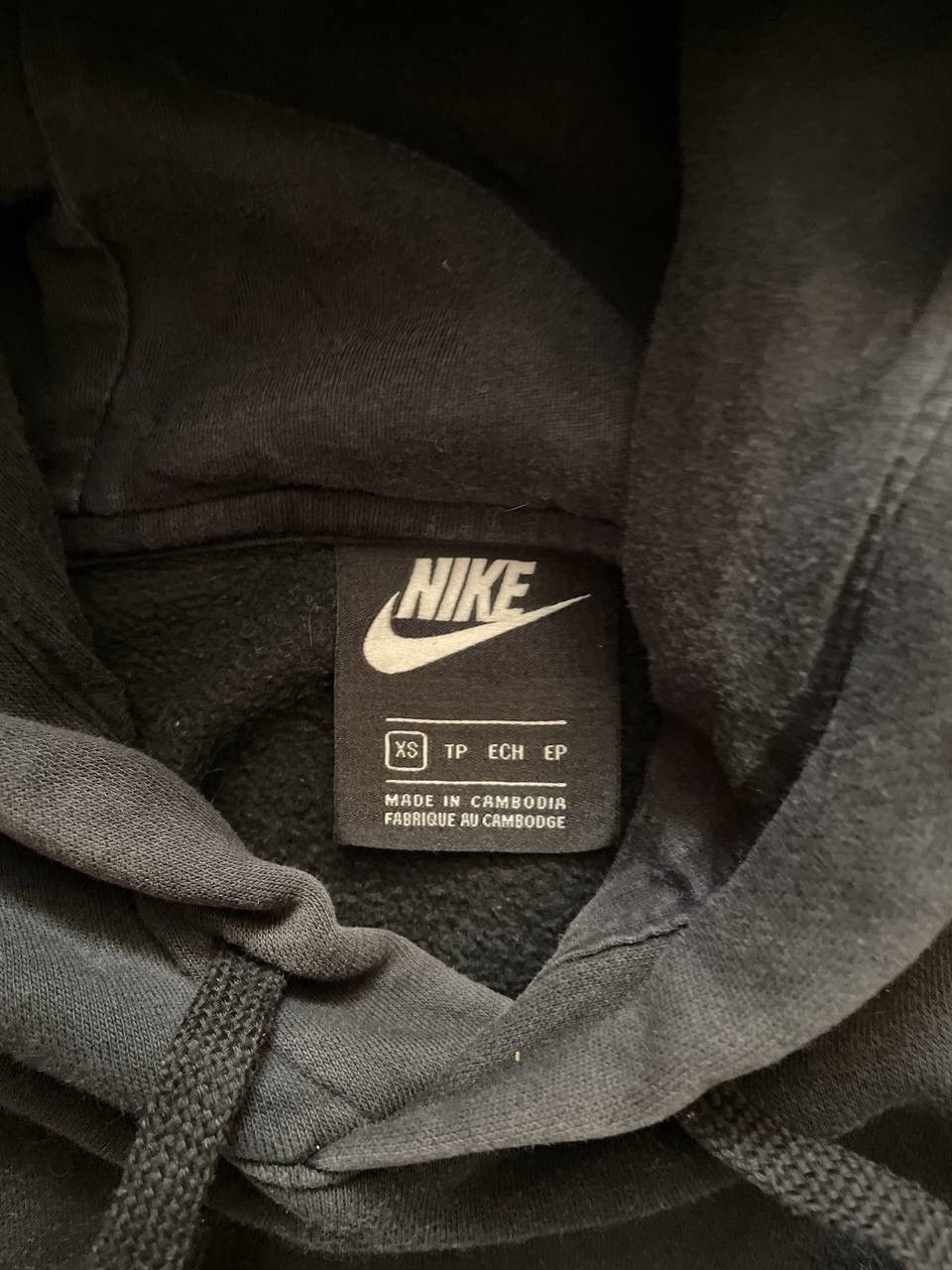 Nike × Vintage 00s Nike Hoodie Streetwear Logo Swoosh Drill Basic Vintage Size US S / EU 44-46 / 1 - 8 Thumbnail