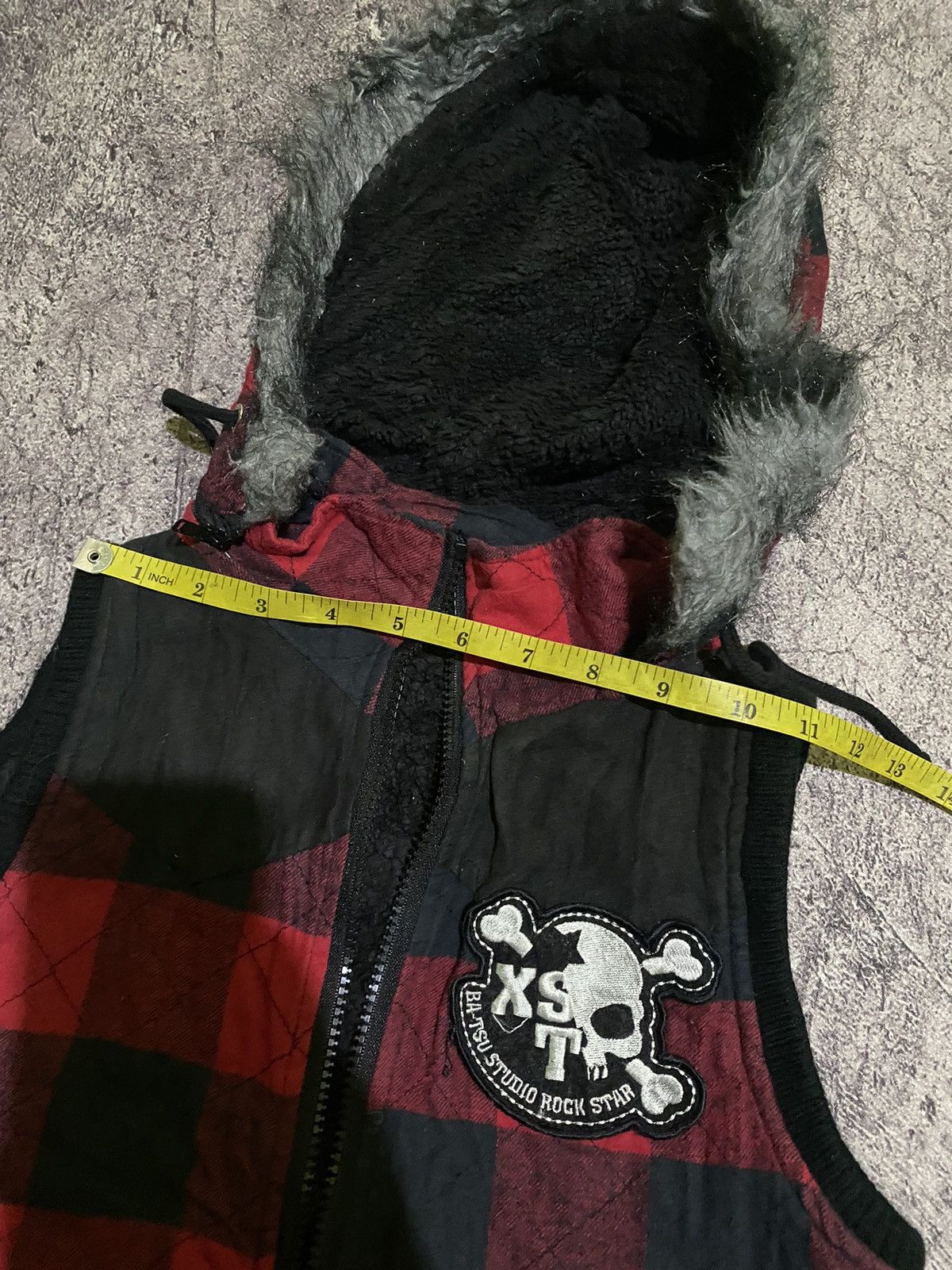 Hysteric Glamour × If Six Was Nine × Le Grande Bleu (L.G.B.) Y2k Bat-su studio skull ifsixwasnine fur vest Size US S / EU 44-46 / 1 - 12 Thumbnail