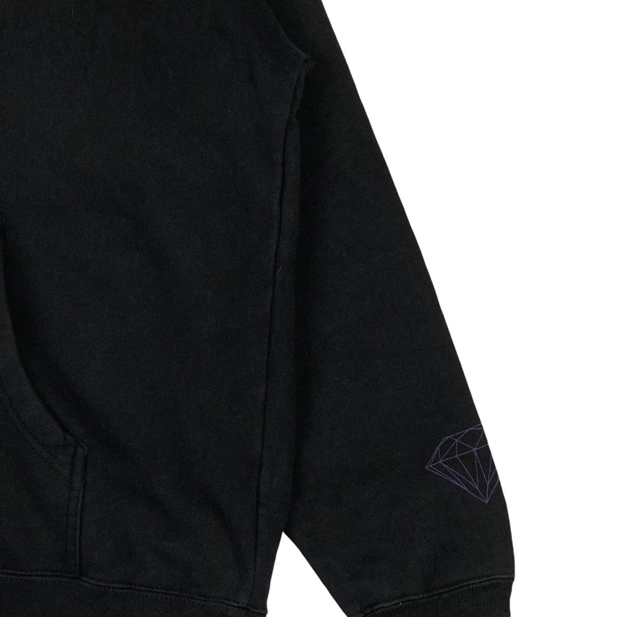 Diamond Supply Co. × Vintage Diamond Life Sweatshirt Hoodie Fullzip Black Pullover Size US L / EU 52-54 / 3 - 4 Thumbnail