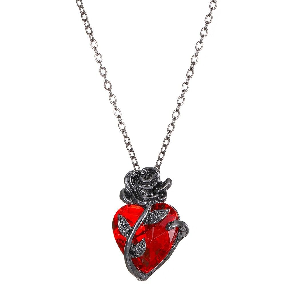 Japanese Brand Rose Red Love Necklace Size ONE SIZE - 2 Thumbnail