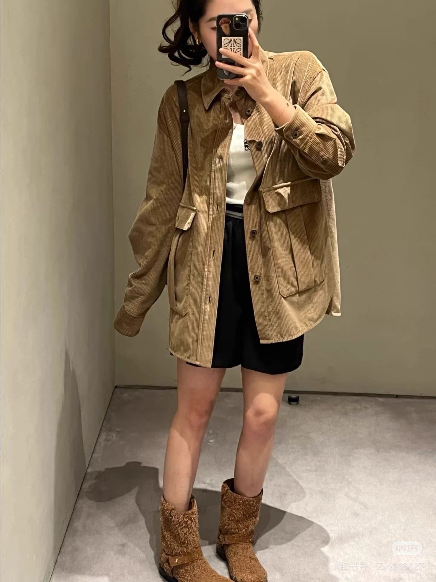 Loewe Loewe suede brown jacket 48 Size XL / US 12-14 / IT 48-50 - 1 Thumbnail
