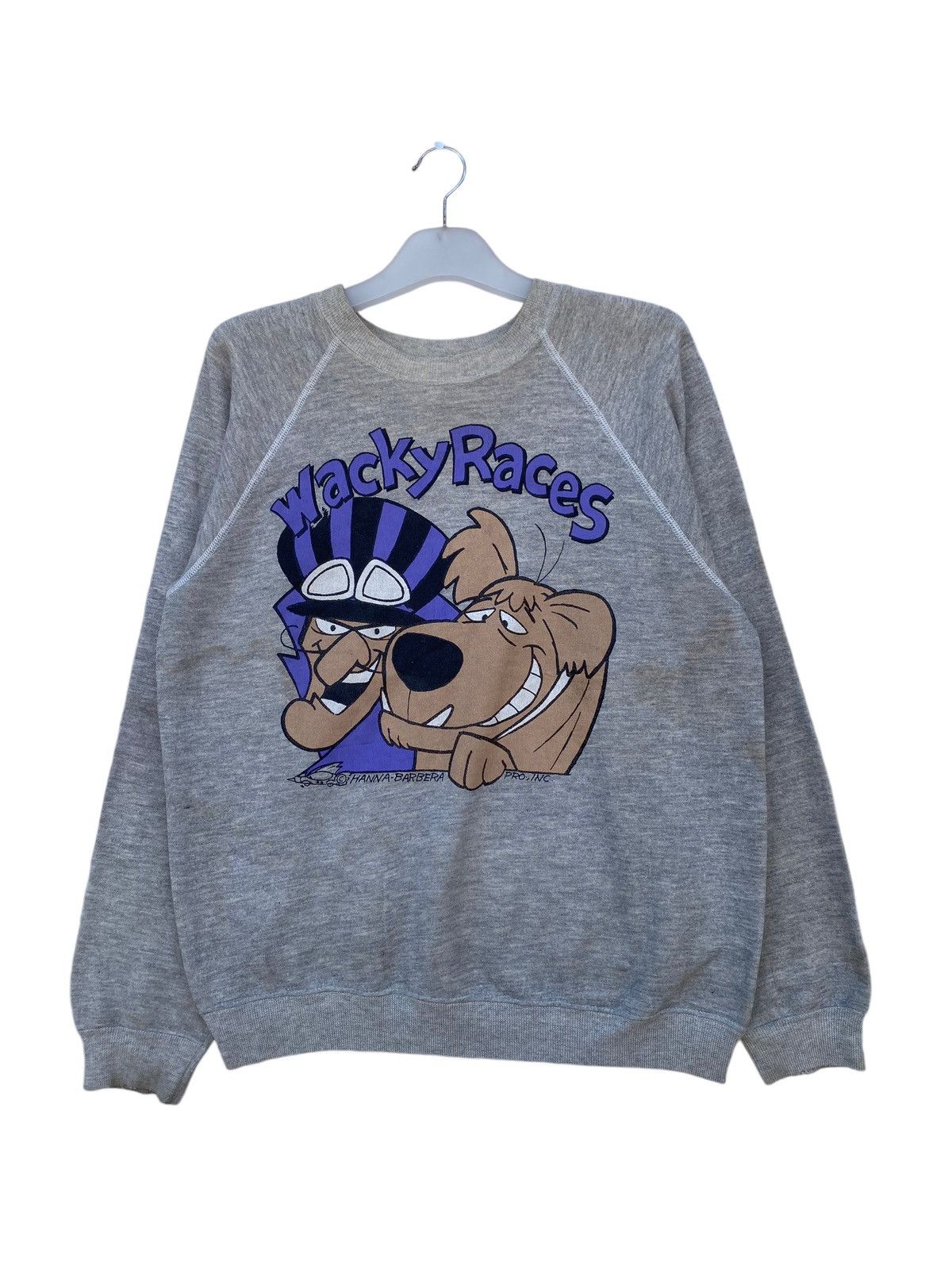 Cartoon Network Vintage Wacky Races Distressed Triblend Sweatshirt Size US L / EU 52-54 / 3 - 1 Thumbnail