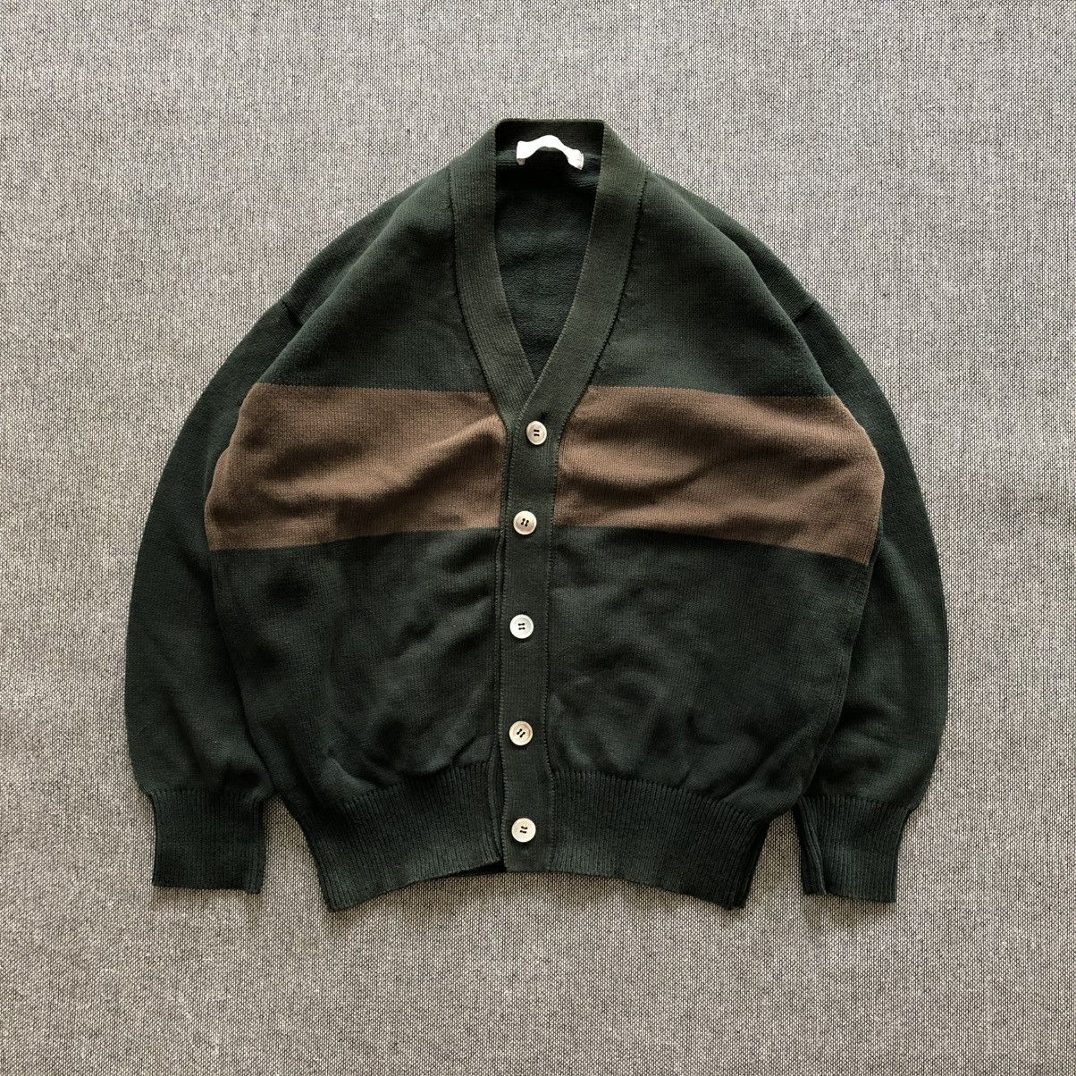 Comme des Garcons Homme 80’s COMME Des GARCONS HOMME Knit Cardigan Size US M / EU 48-50 / 2 - 1 Thumbnail