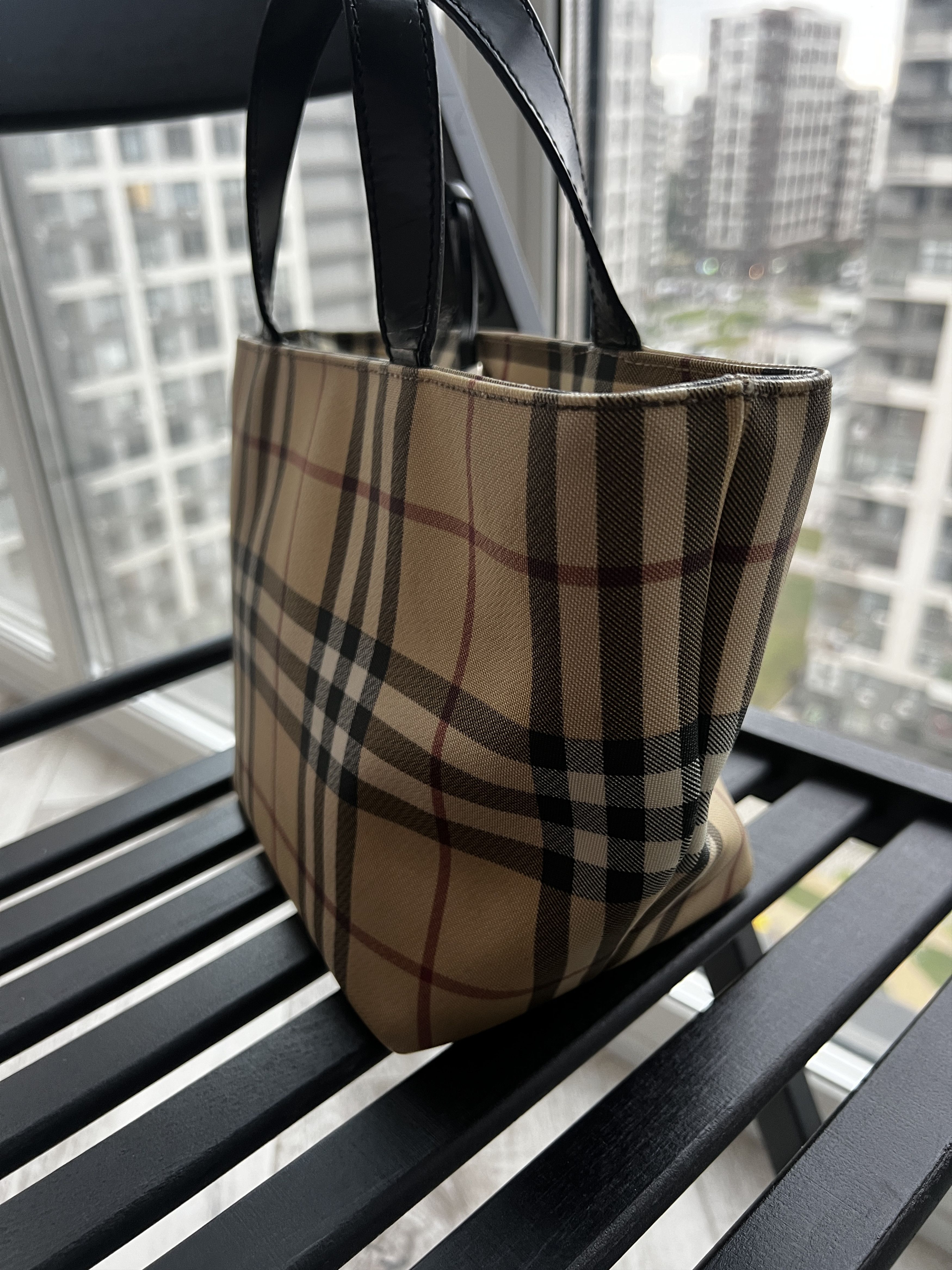 Burberry Burberry Bag Nova Check Beige Size ONE SIZE - 11 Thumbnail