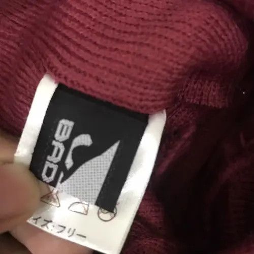 Japanese Brand Bad Boy Big Logo Beanie Hat Size ONE SIZE - 4 Thumbnail