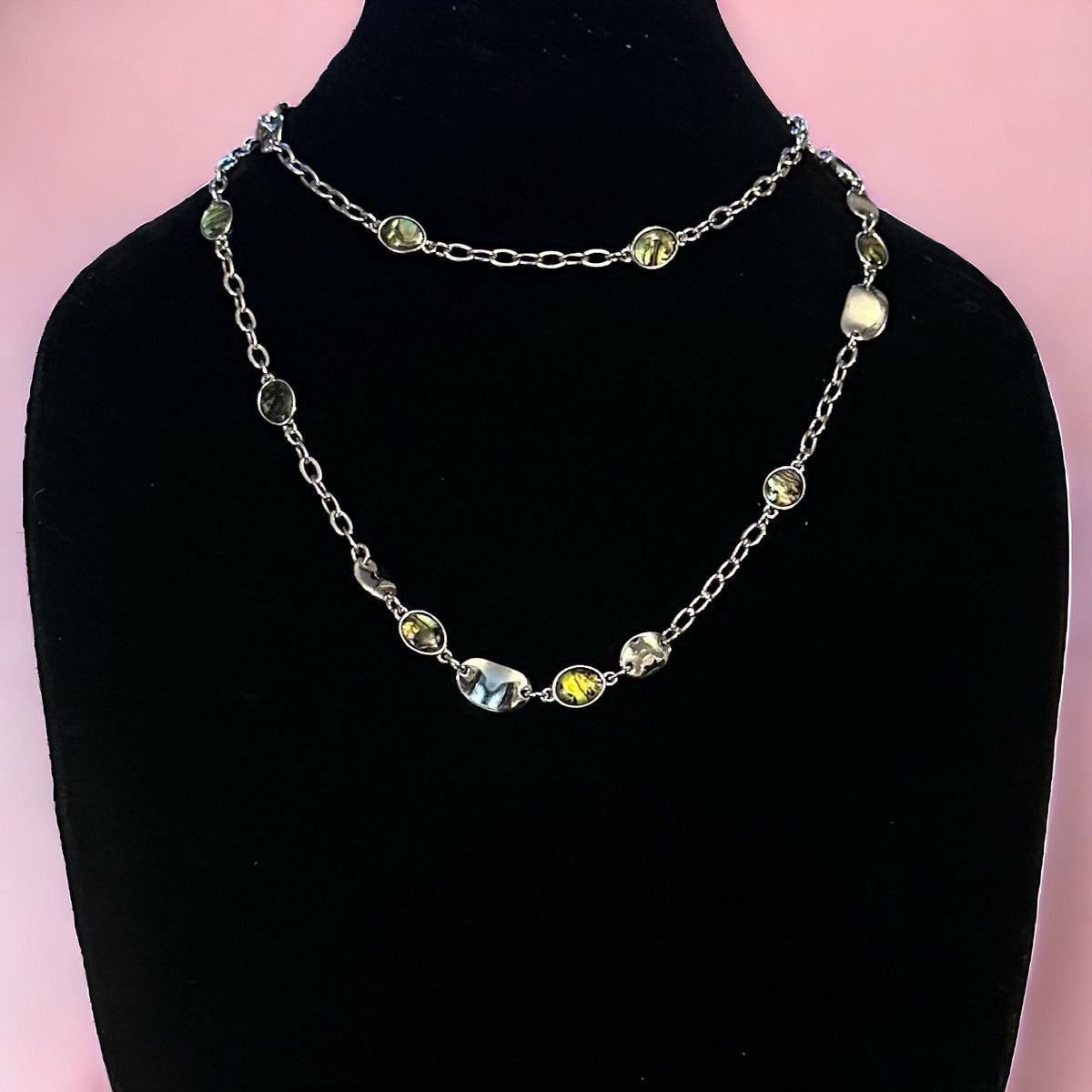 Other Lia Sophia abalone chain necklace Size ONE SIZE - 2 Thumbnail