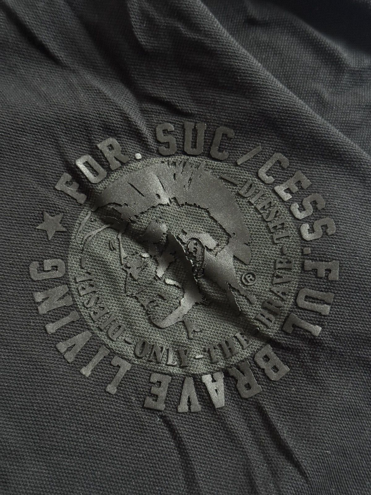 Diesel Diesel S/size polo tee tshirt y2k avantgarde black casual Size US S / EU 44-46 / 1 - 7 Thumbnail
