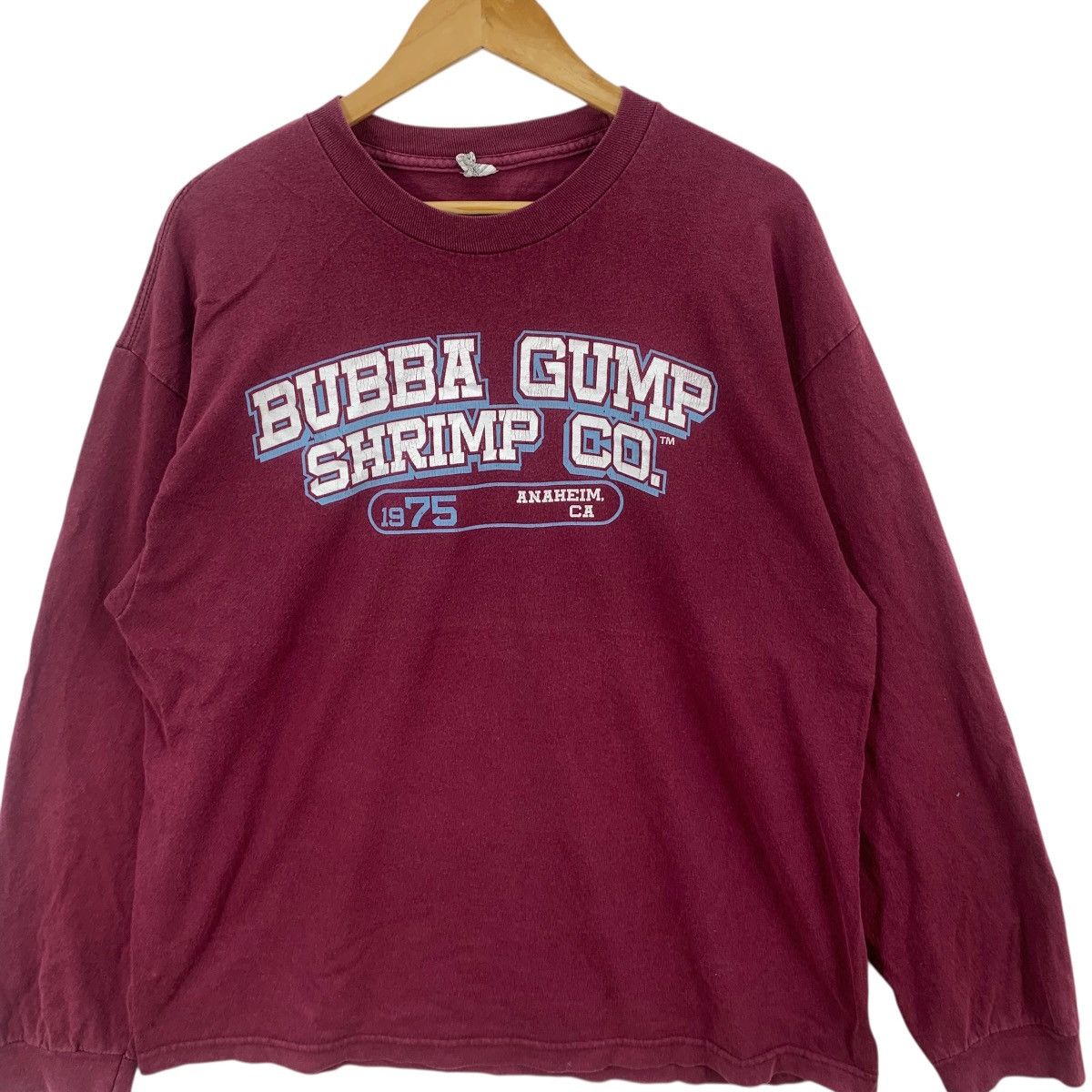 Other Vintage FOREST GUMP MOVIE Bubba Shrimp Anaheim Tee Shirt Top Size US XL / EU 56 / 4 - 4 Thumbnail