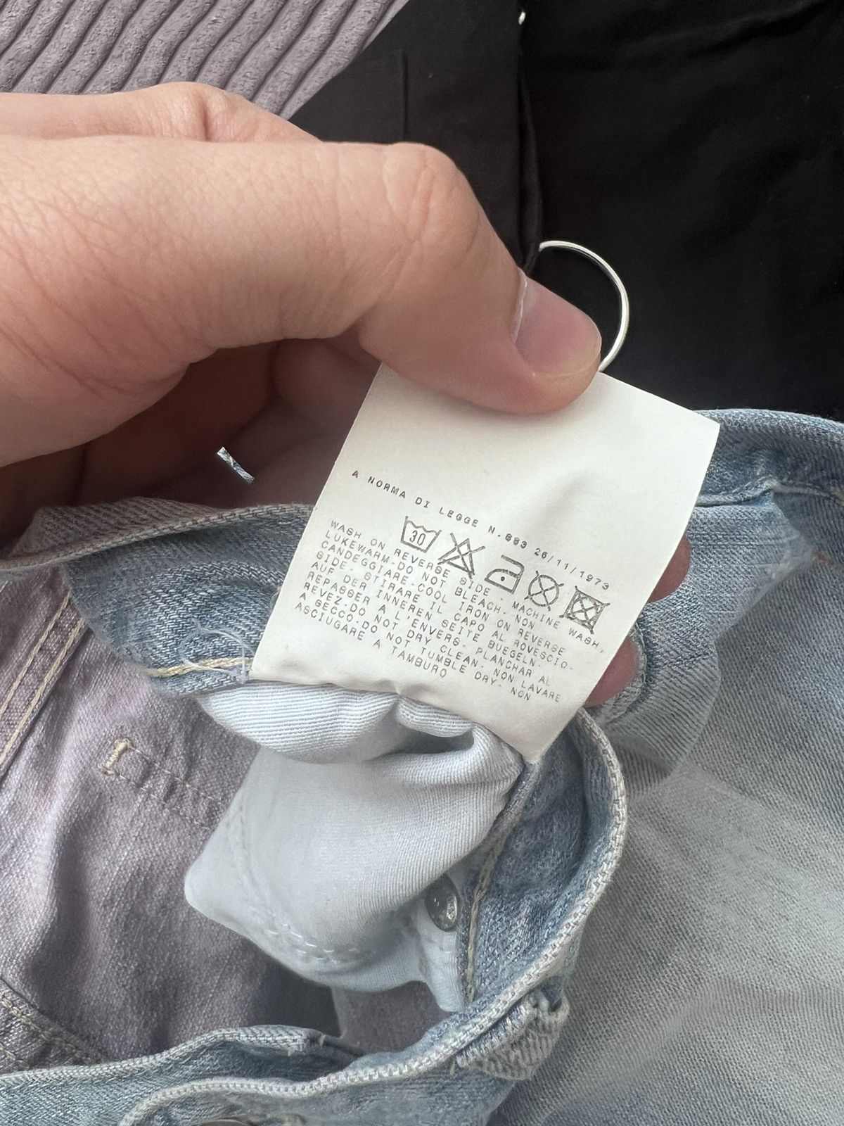 Versace Versace Jeans Couture Vintage Y2k Denim Pans Hype Washed Size US 38 / EU 54 - 11 Thumbnail
