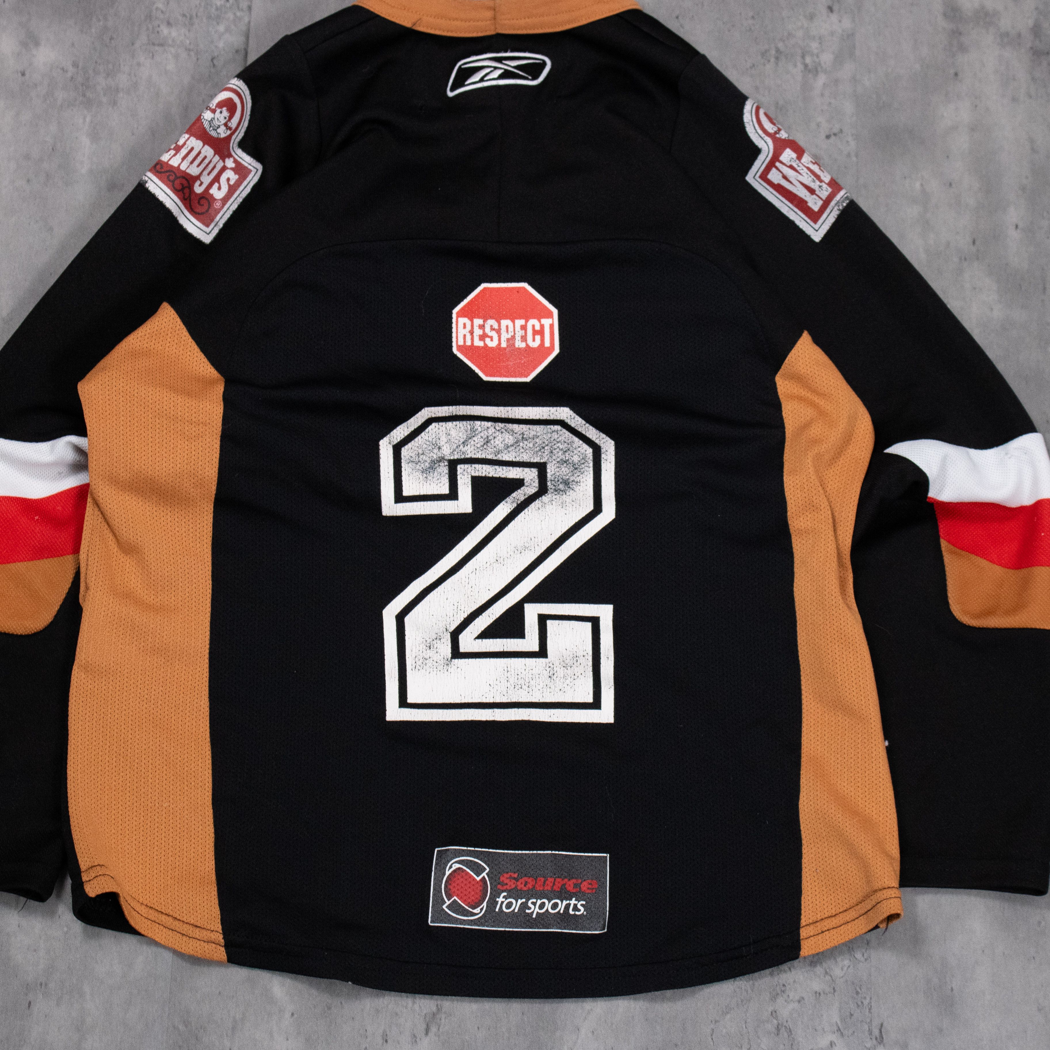 NHL Vintage VTG Y2K 00's 00's Reebok CCM Hitman Black Jersey Size US M / EU 48-50 / 2 - 10 Thumbnail