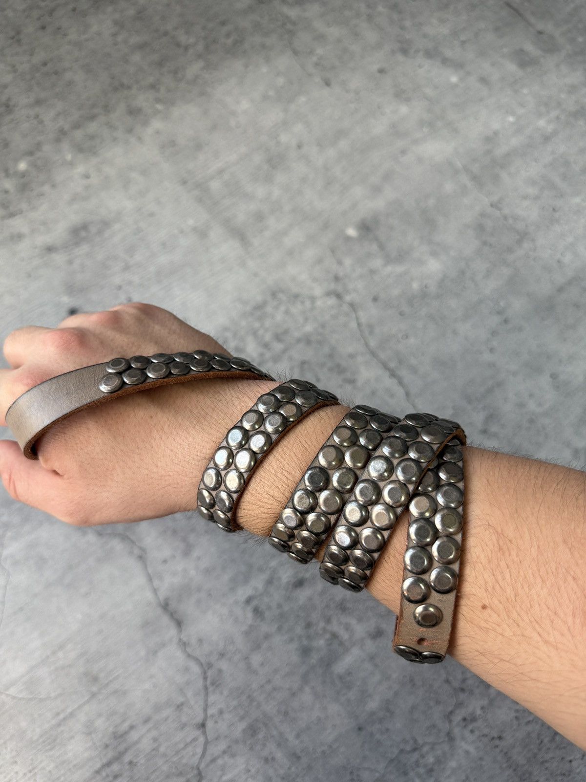Japanese Brand Vintage BB Style Crystal Y2K Belt Retro 90s Size ONE SIZE - 6 Thumbnail