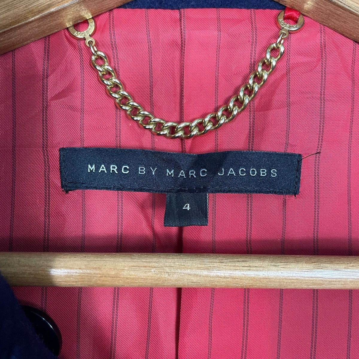 Marc Jacobs Marc By Marc Jacobs Double Breasted Wool Coat Size XS / US 0-2 / IT 36-38 - 16 Thumbnail