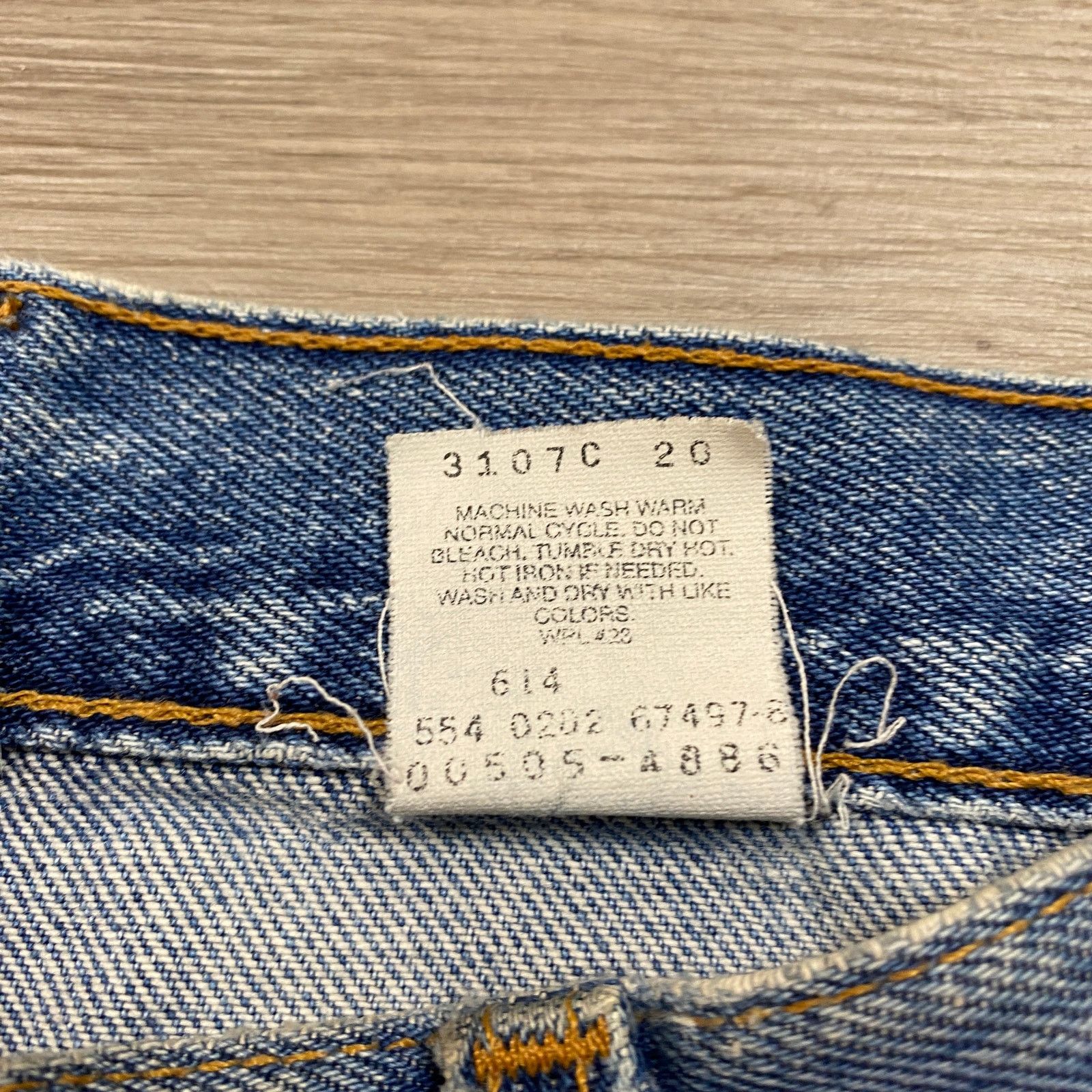 Levi's × Vintage Vintage Levi's 505 Regular Fit Jeans 34x34 Y2K Retro Size US 34 / EU 50 - 6 Thumbnail