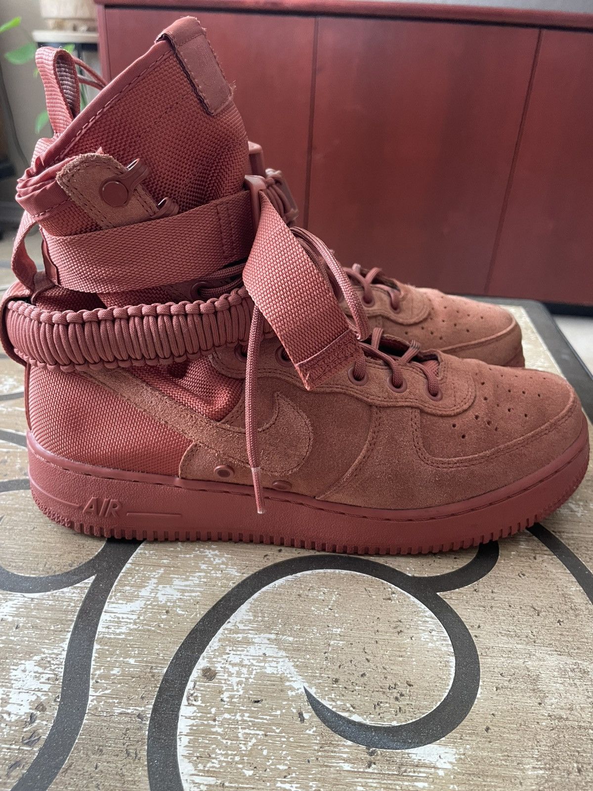 Nike SF Air Force 1 High Dusty Peach Size US 9.5 / EU 42-43 - 4 Thumbnail