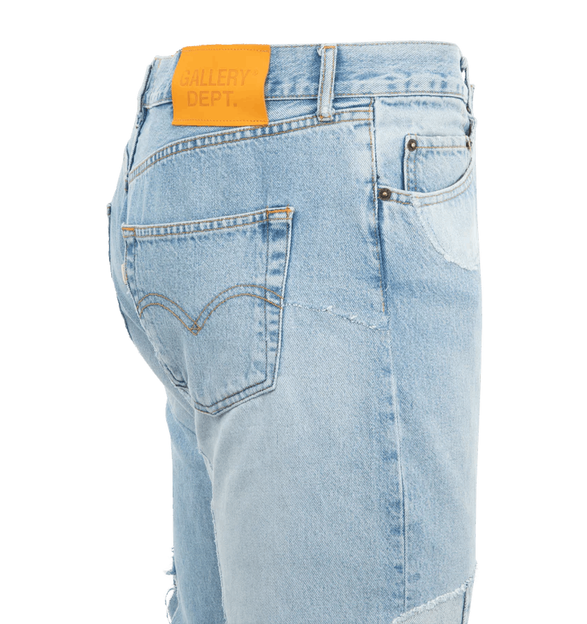 Gallery Dept. o1h1sh10525 Jake Jeans in Blue Size US 34 / EU 50 - 3 Thumbnail