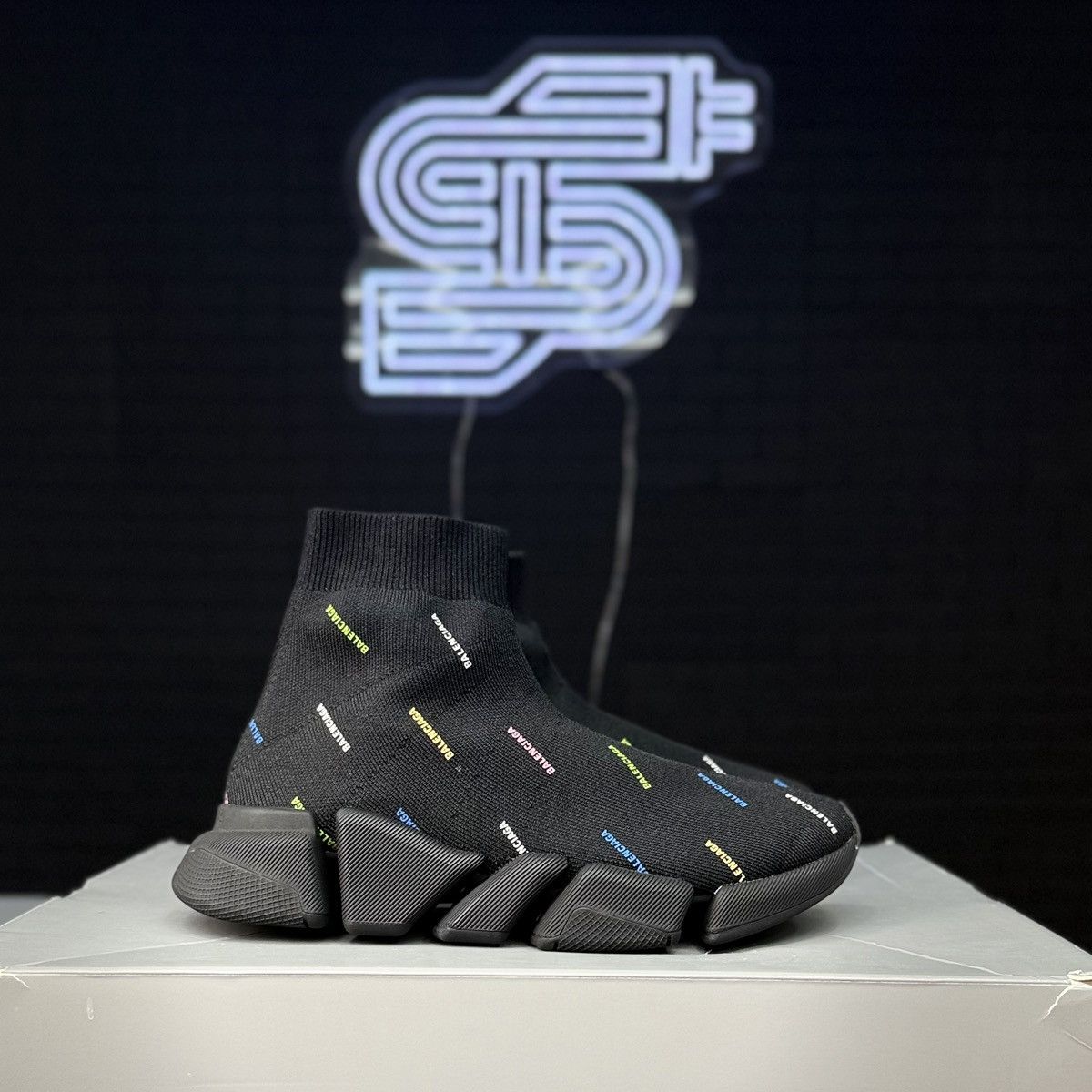 Balenciaga Balenciaga Speed Trainer 2.0 Multicolor Size US 5 / IT 35 - 2 Thumbnail