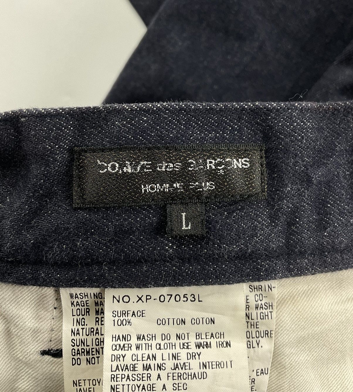 Comme des Garcons Homme Plus Comme des Garcons Homme Plus S/S'01 Pink Stripe Denim Size US 32 / EU 48 - 8 Thumbnail