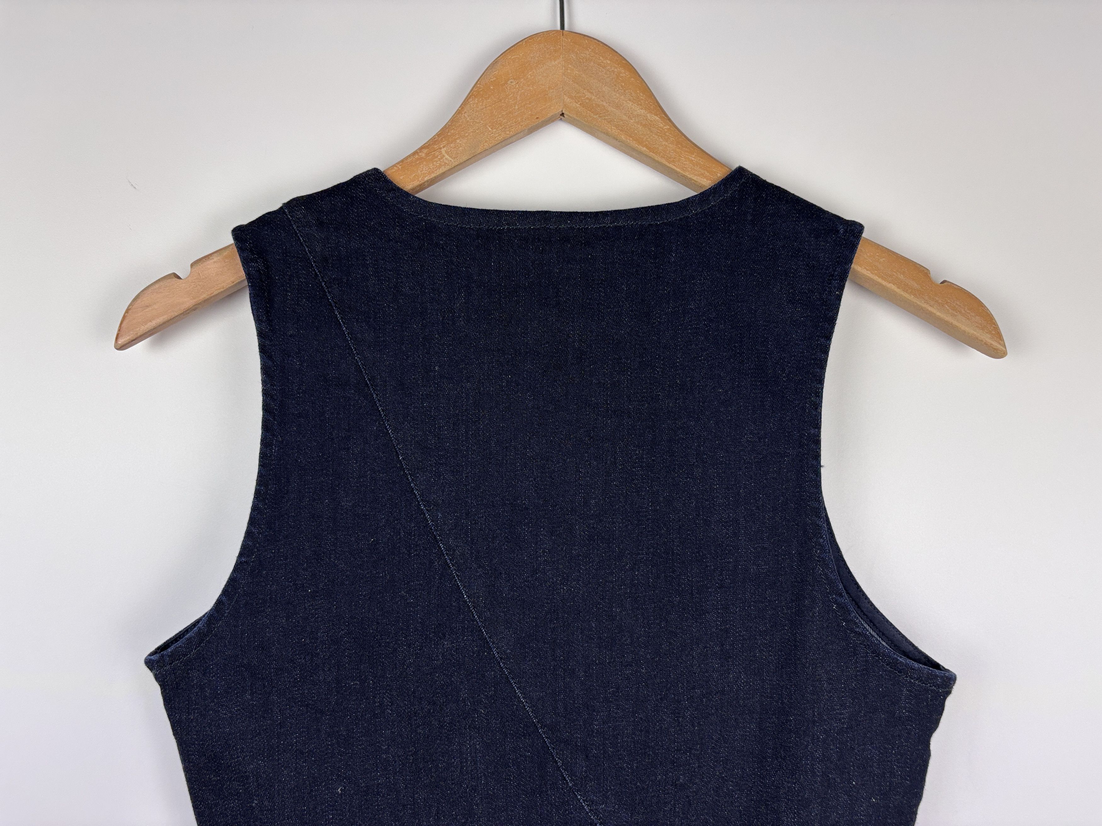 Diesel Womens Diesel Denim Full Zip Dress Navy Blue Size M Size M / US 6-8 / IT 42-44 - 7 Thumbnail
