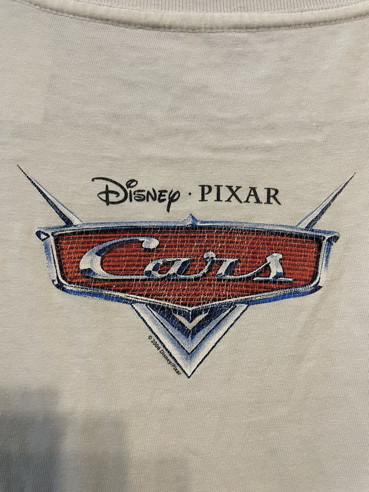 Disney × Vintage Vtg Disney Cars Epson Promo Tshirt Size US L / EU 52-54 / 3 - 12 Thumbnail
