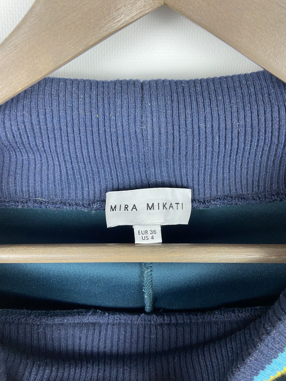 Designer × Mira Mikati Mira Mikati Trousers Joggers Raibow Track Green Pants Size 27" / US 4 / IT 40 - 10 Thumbnail