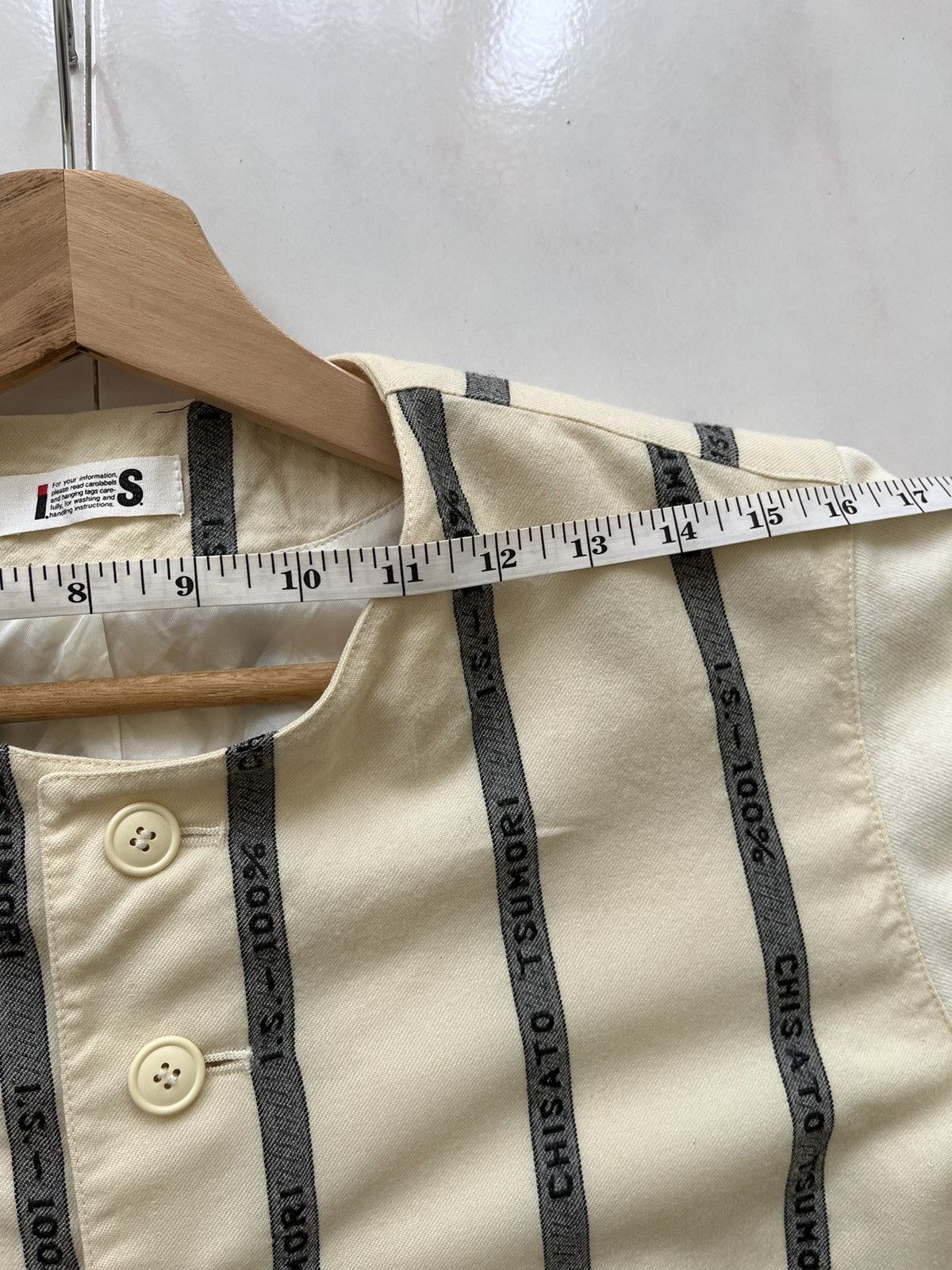 Issey Miyake × Tsumori Chisato Issey Miyake Tsumori Chisato Wording Blazer Size M / US 6-8 / IT 42-44 - 15 Thumbnail