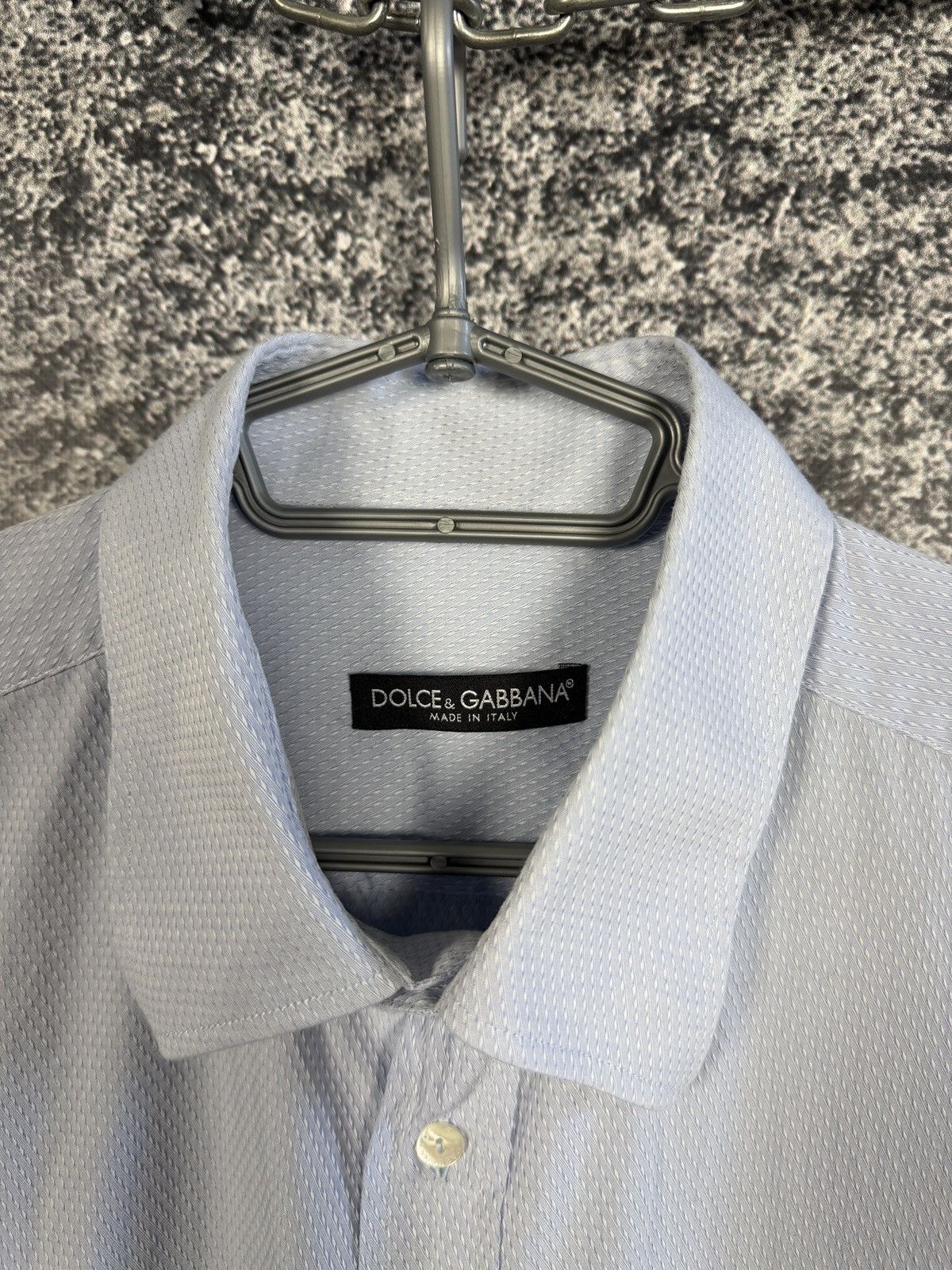 Dolce & Gabbana Dolce Gabbana Long Sleeve Shirt Button Up Italy Made Size 44 Size US XL / EU 56 / 4 - 8 Thumbnail