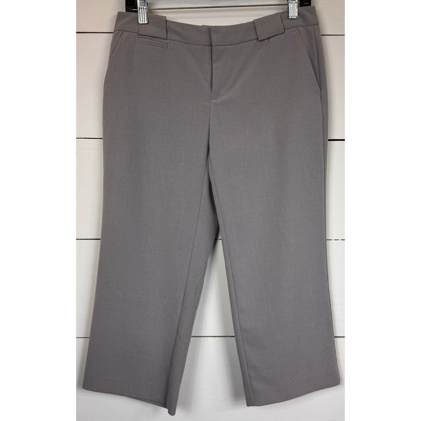 grey dress capris SLOUCH CAPRIS IN GREY