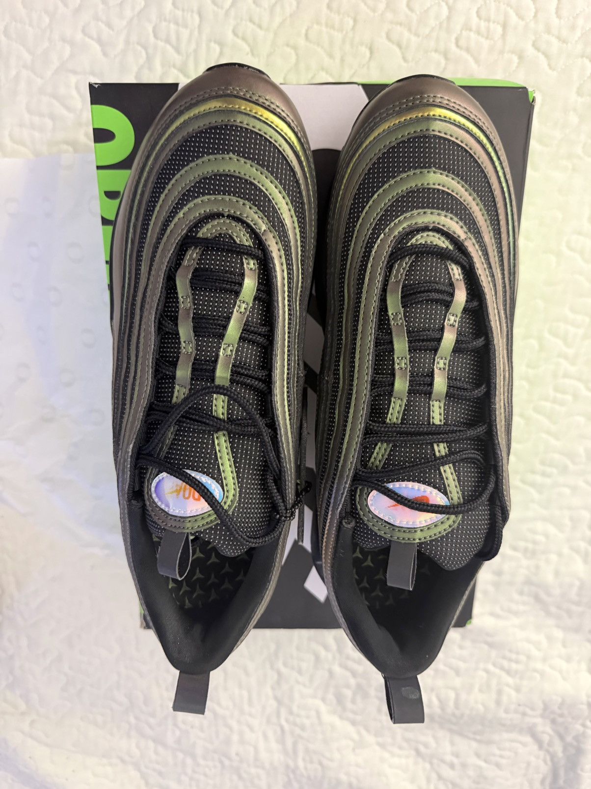 Nike Nike Air Max 95/97 'University of Oregon - Storm' PE Size US 9 / EU 42 - 4 Thumbnail