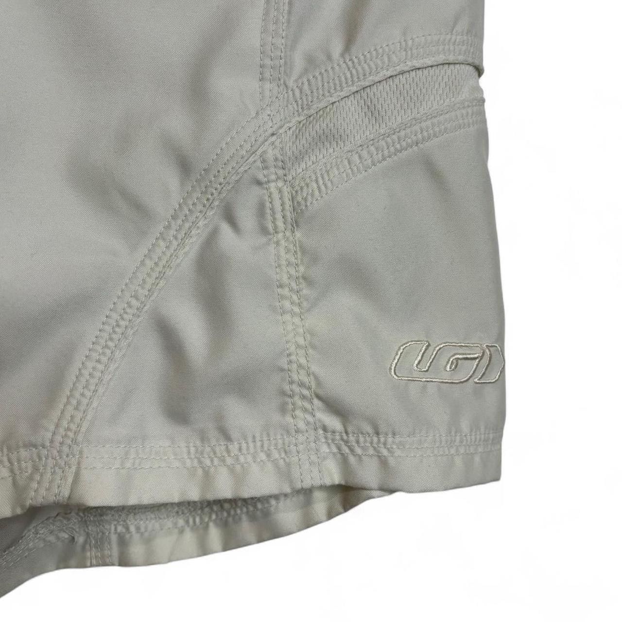 Vintage Vintage 90s Louis Garneau Cream Sports Shorts Size US 30 / EU 46 - 2 Thumbnail