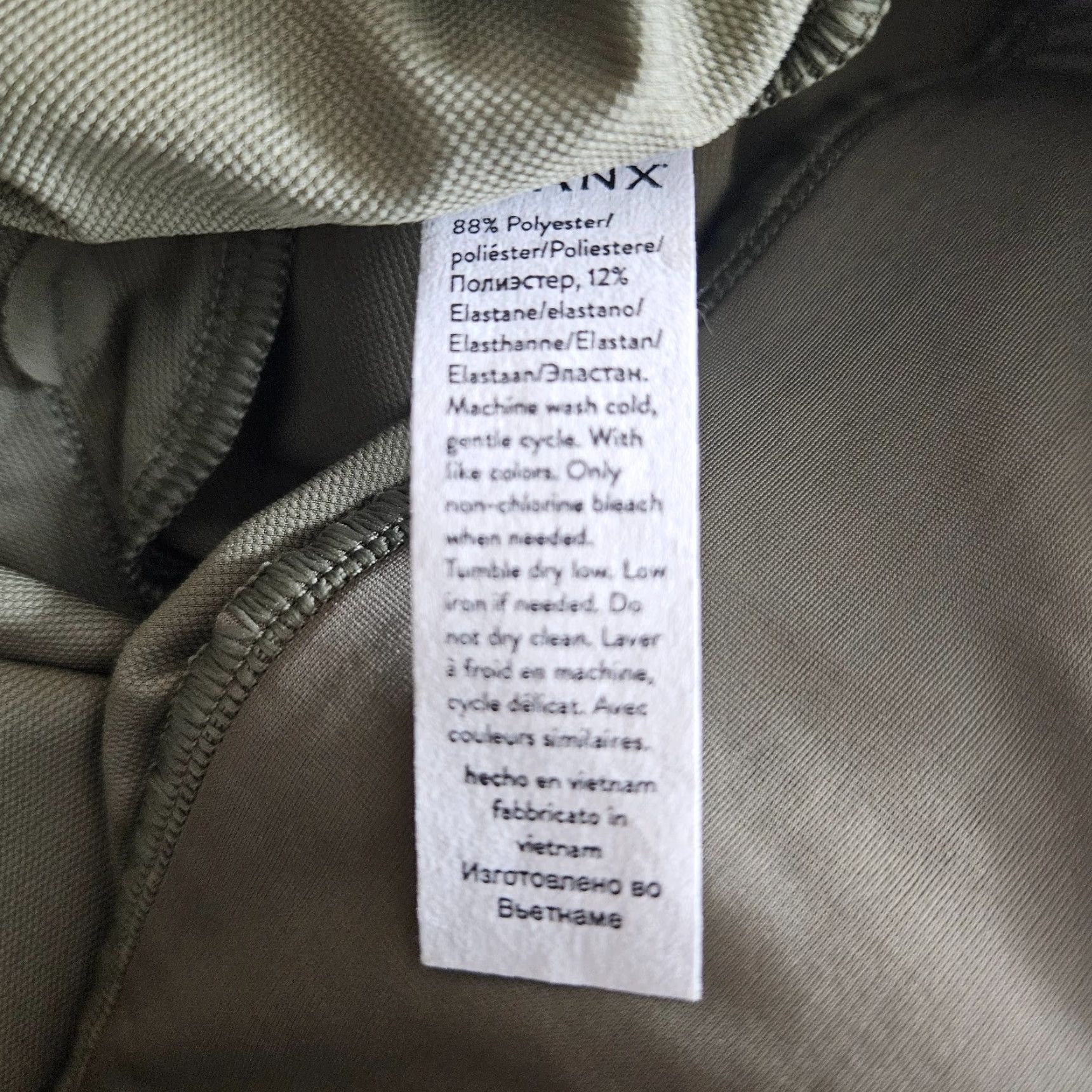 Spanx Spanx Womens Out Of Office Trouser Sz Large Tall Tuscan Olive Drawstring Pants Inseam 29 Green Size 36" / US 14 / IT 50 - 7 Thumbnail