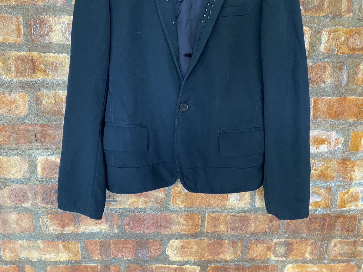 CABANE de ZUCCa Punk hidden collar Stud jacket wool Size US M / EU 48-50 / 2 - 5 Thumbnail