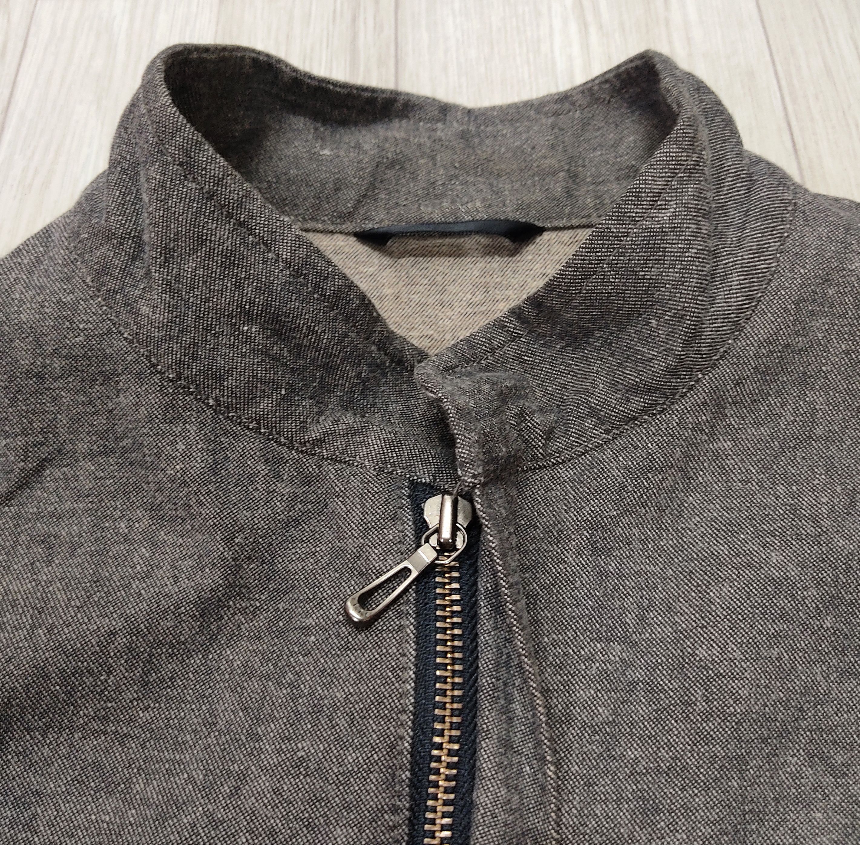 TÊTE HOMME Casual Cotton Zipper Jacket