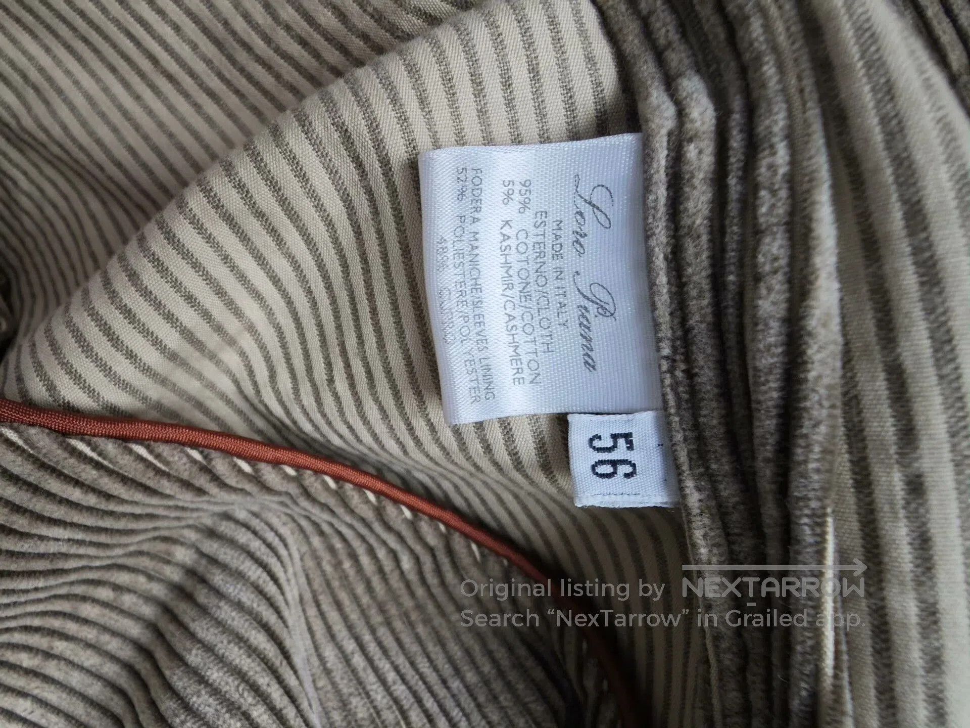 Loro Piana classic loro piana corduroy blazer jacket. Size US XXL / EU 58 / 5 - 5 Thumbnail