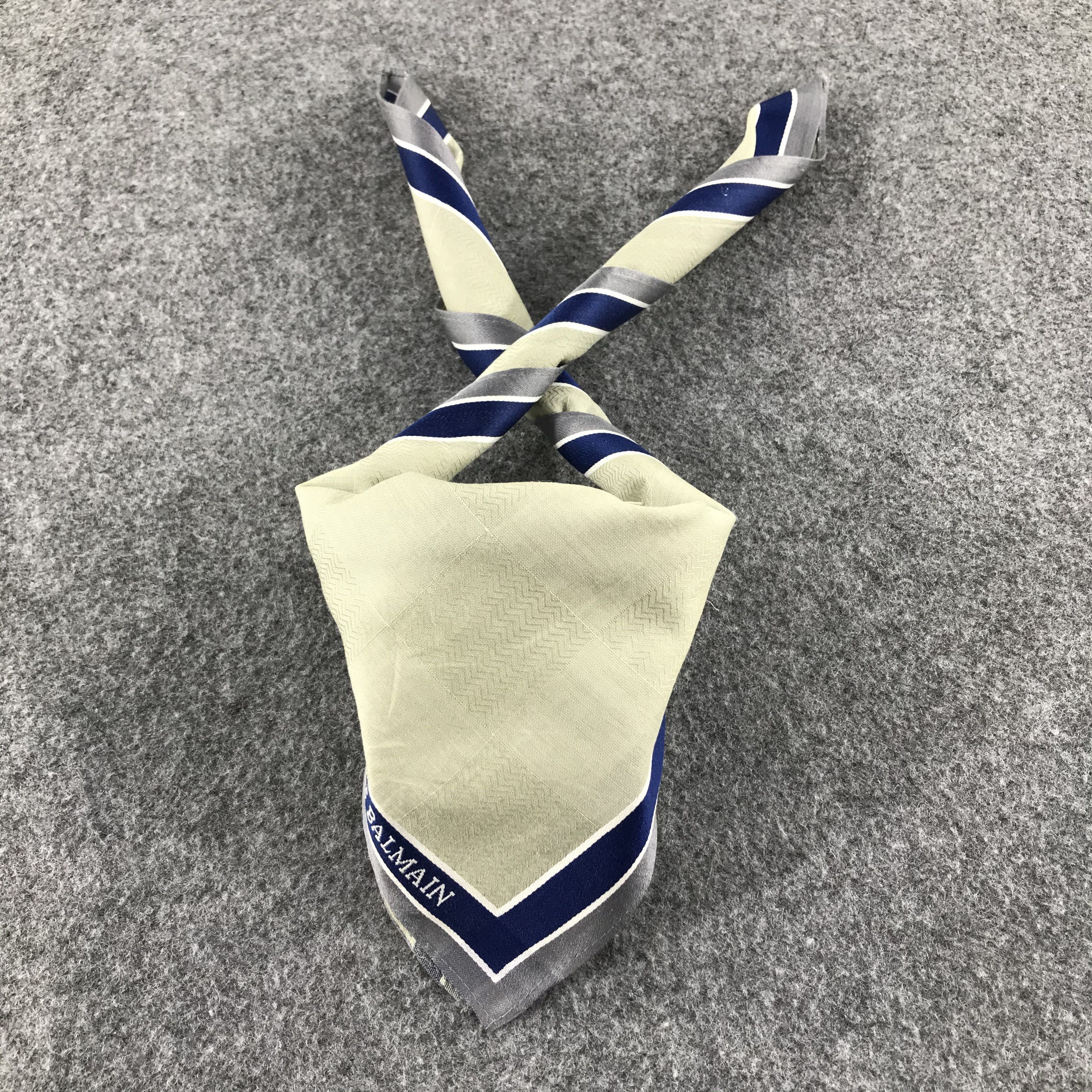 Pierre Balmain Pierre Balmain Handkerchief Neckerchief Bandana H486 Size ONE SIZE - 1 Thumbnail