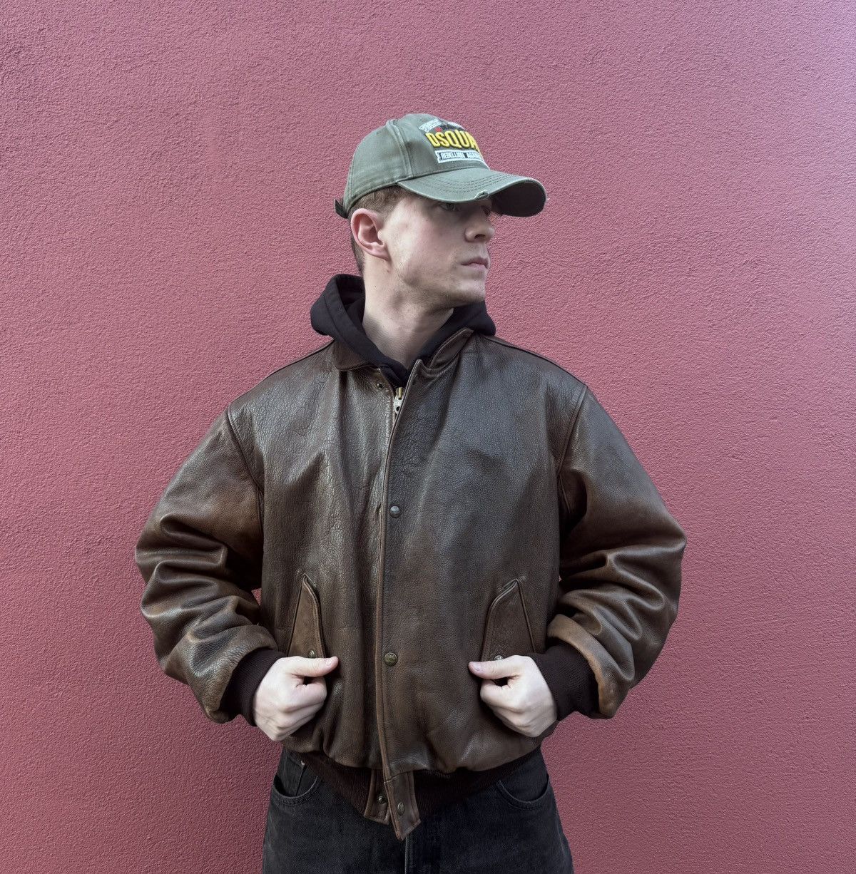 Chevignon × Vintage CHARLES CHEVIGNON LEATHER JACKET 