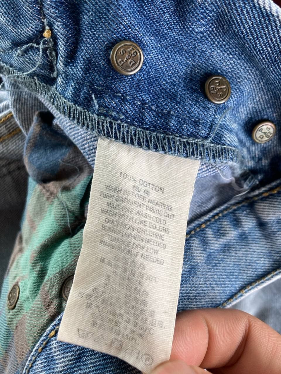 Denim & Supply Ralph Lauren Ralph Lauren Polo Denim & Supply Patchwork Denim Pants Size US 32 / EU 48 - 9 Thumbnail