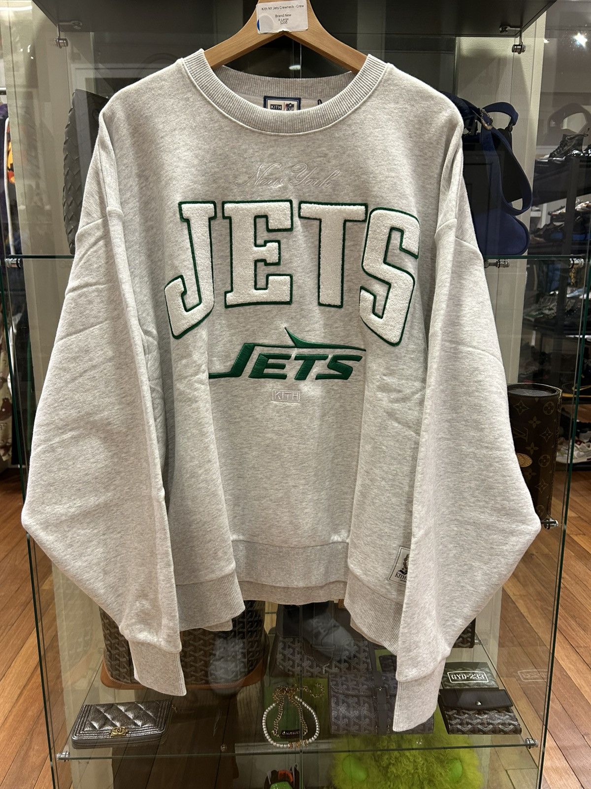 Kith Kith Ny Jets Crewneck Size US XL / EU 56 / 4 - 1 Thumbnail