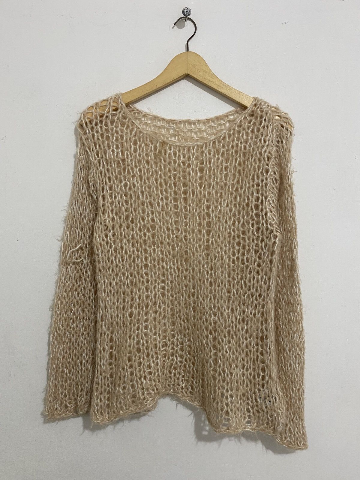 Japanese Fishnet Knitted Mohair Ifsixwasnine