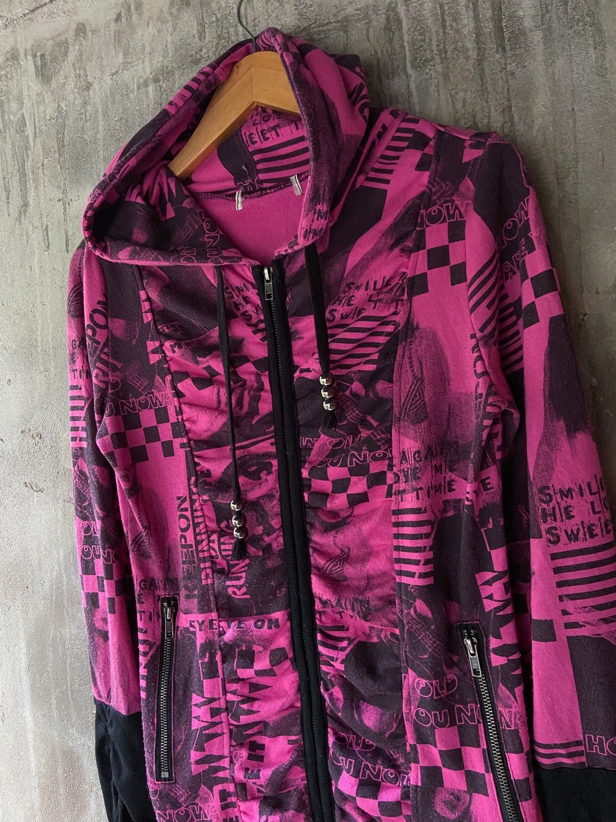 Beauty Beast × Hysteric Glamour × Japanese Brand SMILE AGAIN HE LOVE ME SWEET TIME PHOTO GIRLS ZIP HOODIE Size US S / EU 44-46 / 1 - 6 Thumbnail