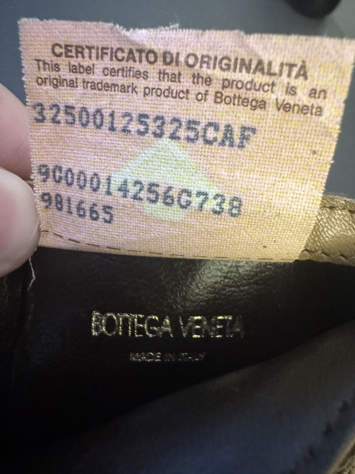 Bottega Veneta BOTTEGA VENETA AUTHENTIC LEATHER BIFOLD WALLET Size ONE SIZE - 7 Thumbnail