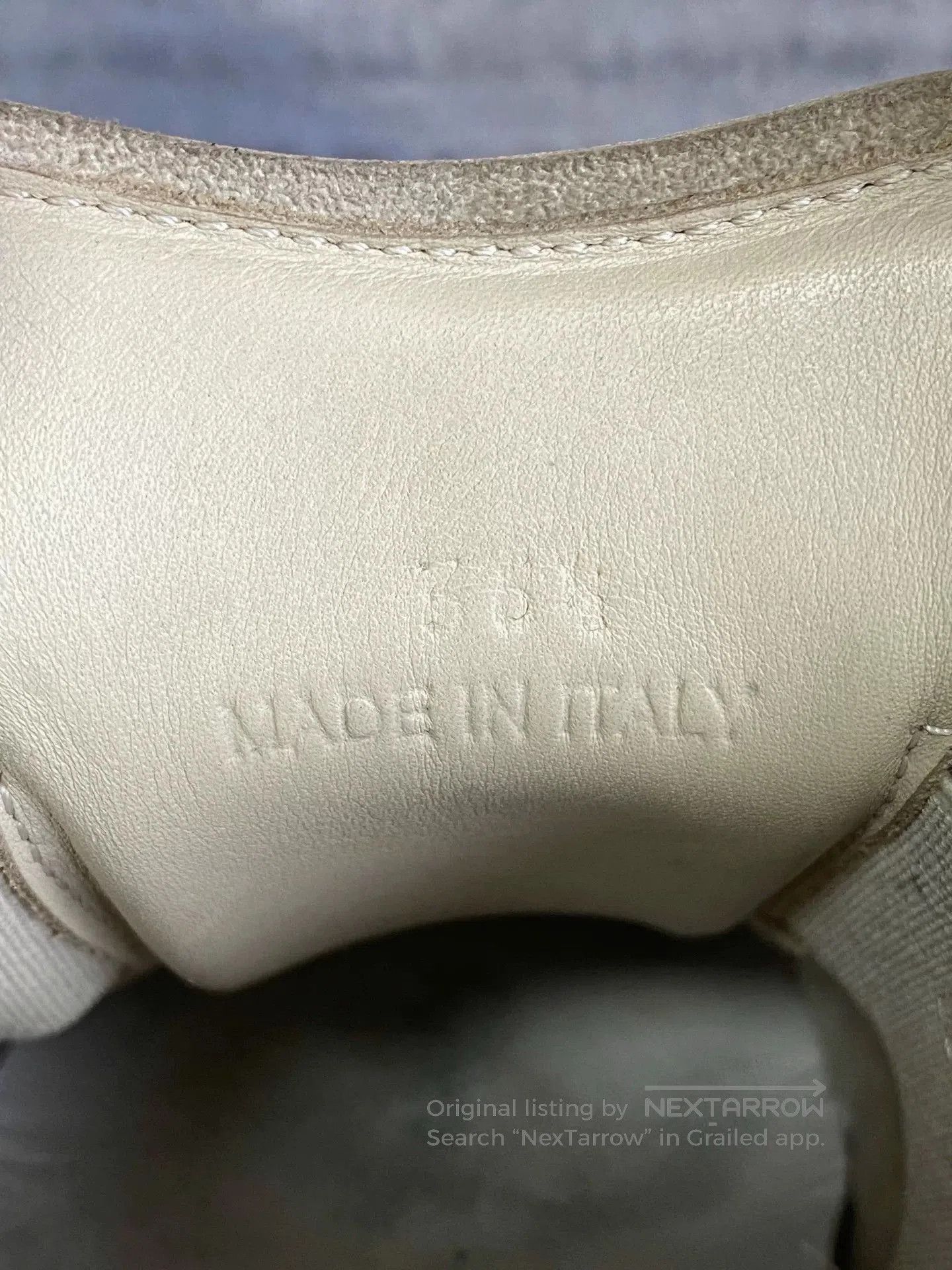 Maison Margiela Maison Margiela Beige Athletic Shoes Size 36.5. Size US 5.5 / EU 38 - 7 Thumbnail