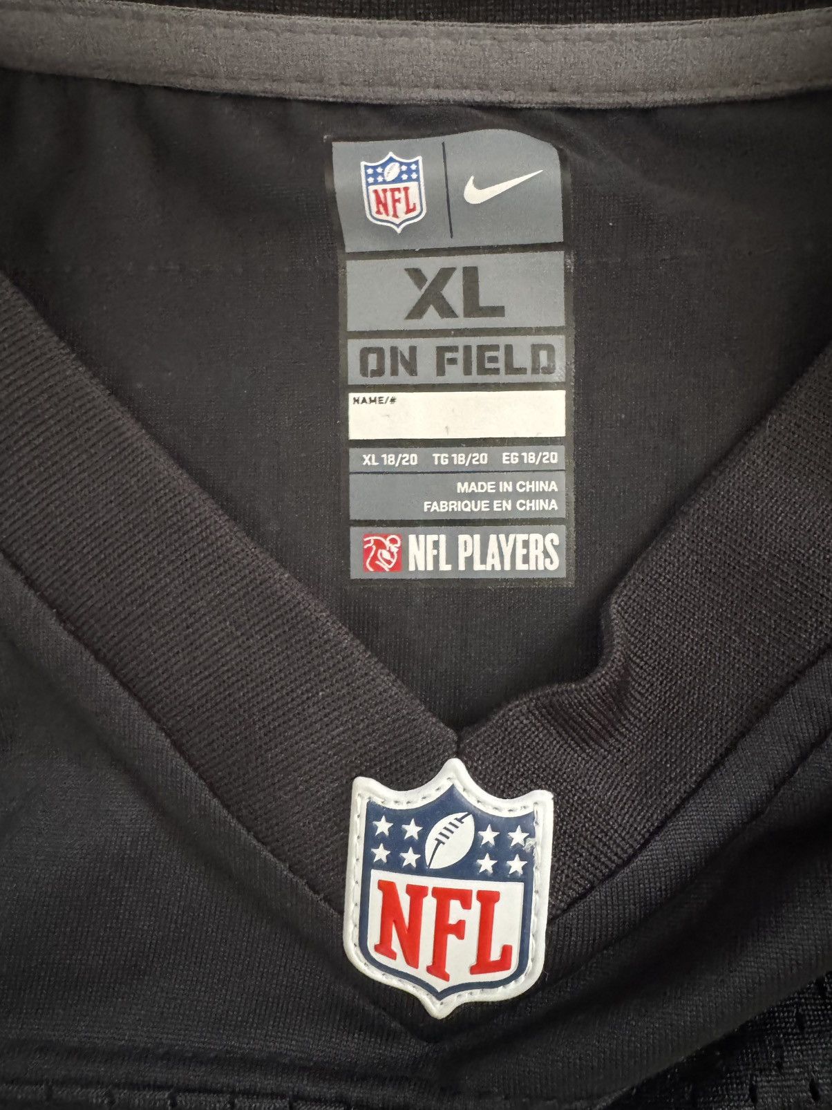 Nike Youth XL Nike Oakland Raiders #20 Darren McFadden Stitched Size US XL / EU 56 / 4 - 6 Thumbnail