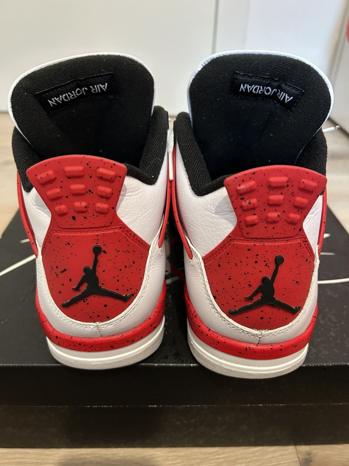 Nike Jordan 4 Retro Red Cement Size US 9.5 / EU 42-43 - 5 Thumbnail