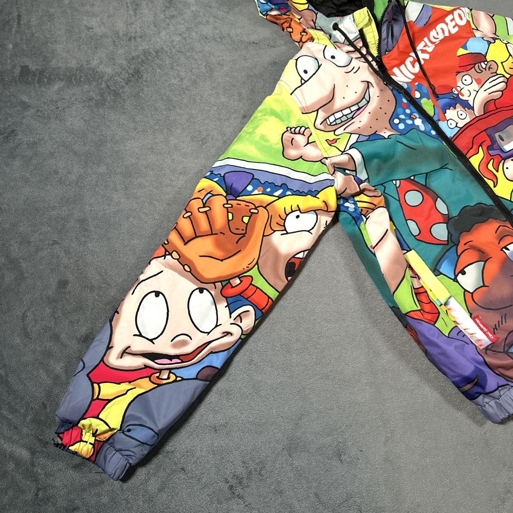 Members Only VINTAGE Members Only Nickelodeon Rugrats Jacket Mens Medium Hooded Windbreaker Size US M / EU 48-50 / 2 - 5 Thumbnail