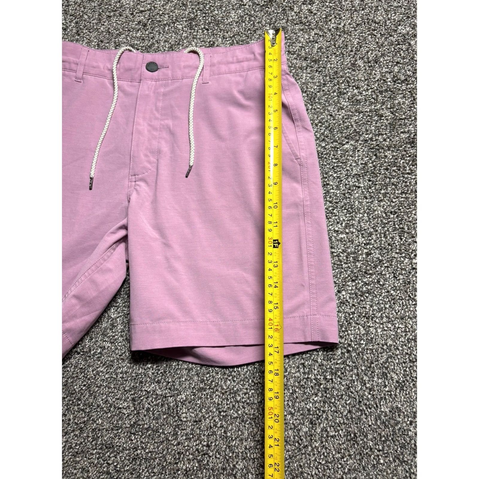 Faherty Faherty All Day Shorts Mens 30 Pink Stretch Performance Coral Drawstrings Size US 30 / EU 46 - 7 Thumbnail