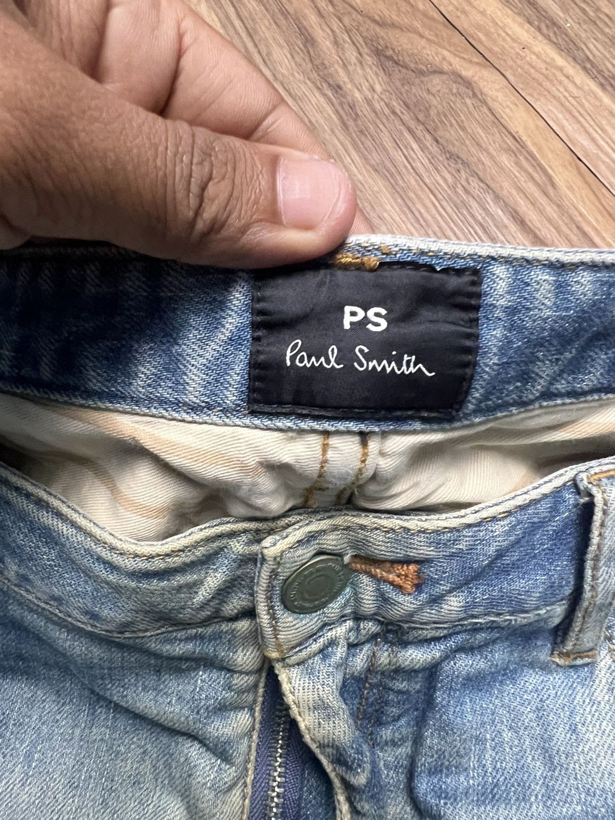 Paul Smith PS Paul Smith Distressed Denim Jeans (41) Size US 35 - 9 Thumbnail