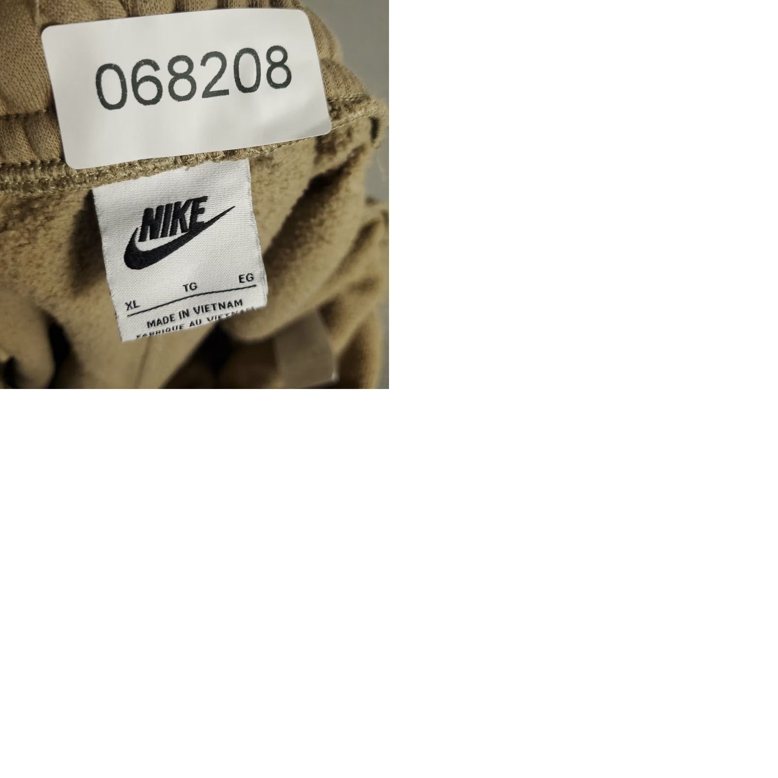 Nike Nike Pants Mens XL Beige Swoosh Track Joggers Sweatpants Regular Fit with Pockets Toys Note: Dri Fit Model—N/A Size US 36 / EU 52 - 9 Thumbnail
